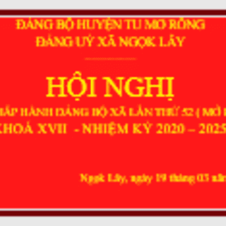 QUY HOẠCH - DỰ ÁN